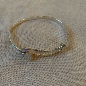 Alex and ani silver bangle